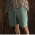 Casual cropped pants, breathable and loose fitting straight leg shorts HF2904-01-01